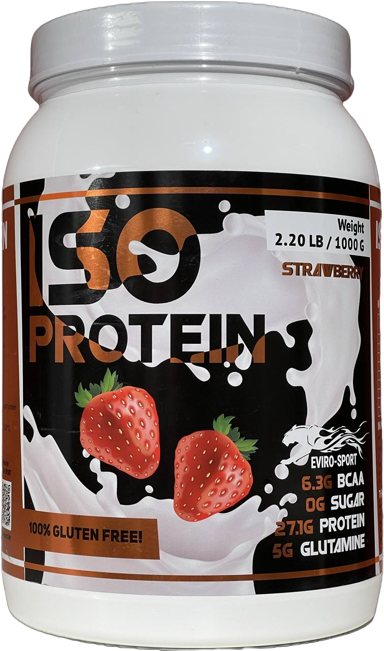EVIRO Iso Protein со вкусом клубники-сывороточный протеин с высоким ...