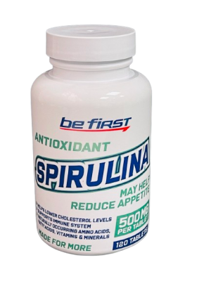 Be first Spirulina (спирулина) 120 таблеток